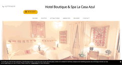 Desktop Screenshot of hotelcasaazul.com.mx